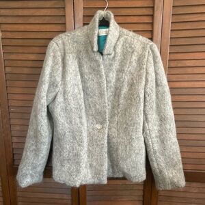 Handmade Gray Wool Coat